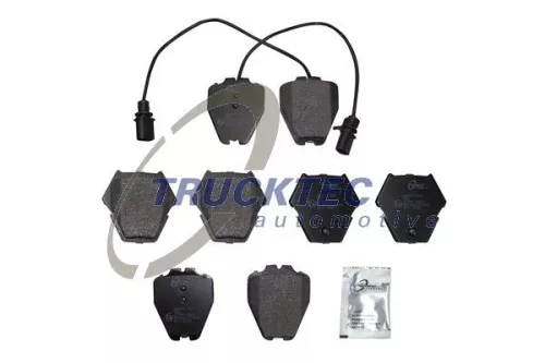 TRUCKTEC AUTOMOTIVE Bremsbelagsatz, Scheibenbremse (07.35.230)