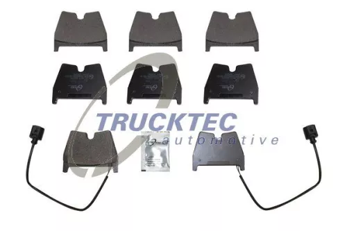 TRUCKTEC AUTOMOTIVE Bremsbelagsatz, Scheibenbremse (07.35.287)