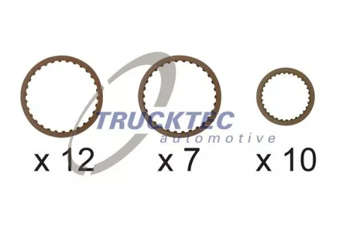 TRUCKTEC AUTOMOTIVE Belaglamellensatz, Automatikgetriebe (08.25.054)