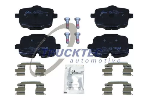 TRUCKTEC AUTOMOTIVE Bremsbelagsatz, Scheibenbremse (08.34.158)
