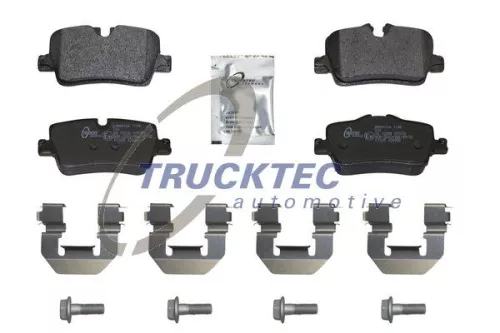 TRUCKTEC AUTOMOTIVE Bremsbelagsatz, Scheibenbremse (08.35.258)