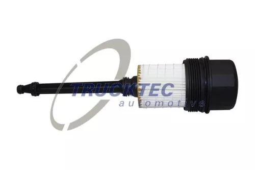 Cap, oil filter housing