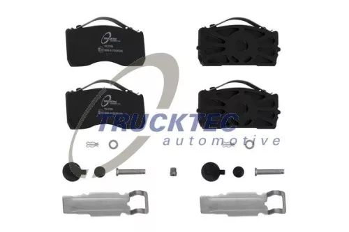 TRUCKTEC AUTOMOTIVE Bremsbelagsatz, Scheibenbremse (01.35.243)