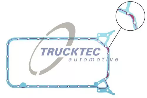TRUCKTEC AUTOMOTIVE Dichtung, Ölwanne (02.10.100)