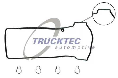 TRUCKTEC AUTOMOTIVE Dichtungssatz, Zylinderkopfhaube (02.10.119)
