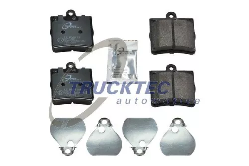 TRUCKTEC AUTOMOTIVE Bremsbelagsatz, Scheibenbremse (02.35.107)