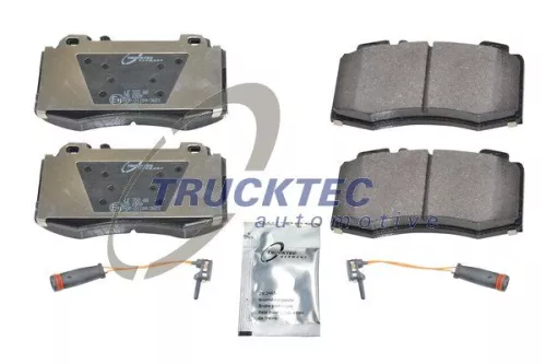 TRUCKTEC AUTOMOTIVE Bremsbelagsatz, Scheibenbremse (02.35.124)
