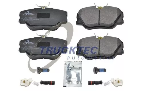 TRUCKTEC AUTOMOTIVE Bremsbelagsatz, Scheibenbremse (02.35.126)