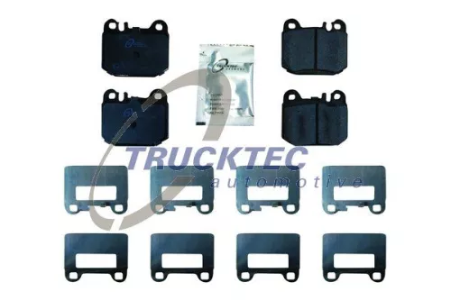 TRUCKTEC AUTOMOTIVE Bremsbelagsatz, Scheibenbremse (02.35.142)