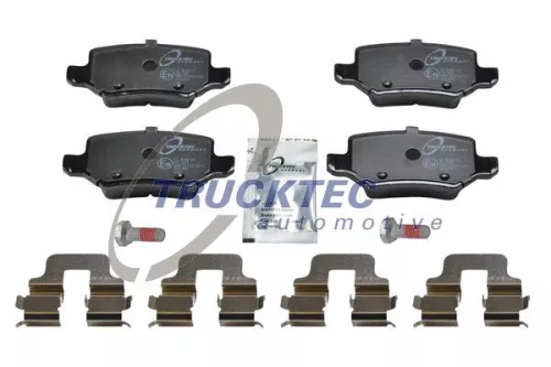 TRUCKTEC AUTOMOTIVE Bremsbelagsatz, Scheibenbremse (02.35.147)