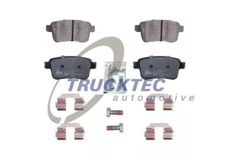 TRUCKTEC AUTOMOTIVE Bremsbelagsatz, Scheibenbremse (02.35.448)