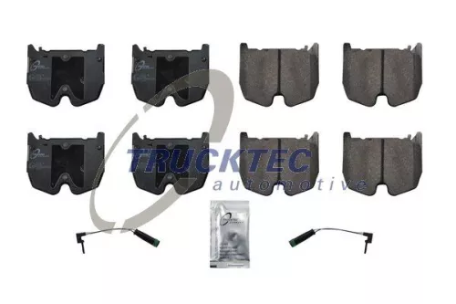 TRUCKTEC AUTOMOTIVE Bremsbelagsatz, Scheibenbremse (02.35.457)