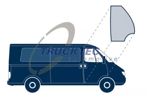 TRUCKTEC AUTOMOTIVE Zier-/Schutzleiste, Tür (01.50.017)