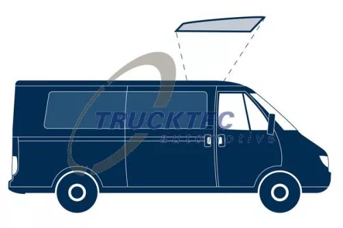TRUCKTEC AUTOMOTIVE Dichtung, Schiebedach (02.54.056)