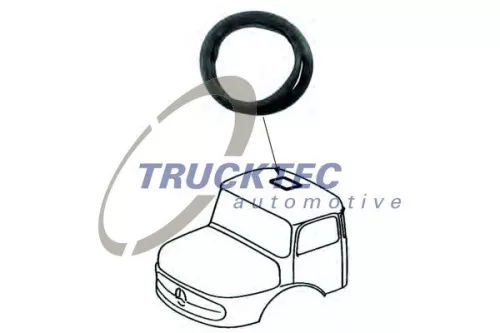 TRUCKTEC AUTOMOTIVE Zier-/Schutzleiste, Dach (01.55.001)