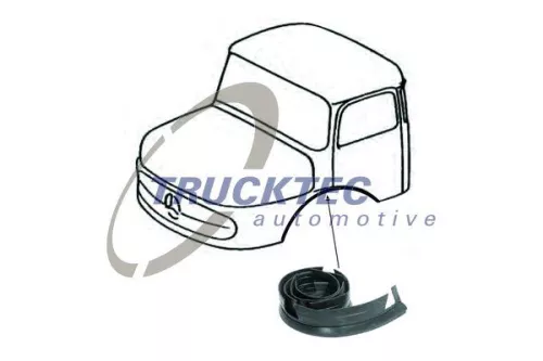 TRUCKTEC AUTOMOTIVE Zier-/Schutzleiste, Kotflügel (01.62.013)