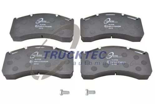 TRUCKTEC AUTOMOTIVE Bremsbelagsatz, Scheibenbremse (03.35.038)